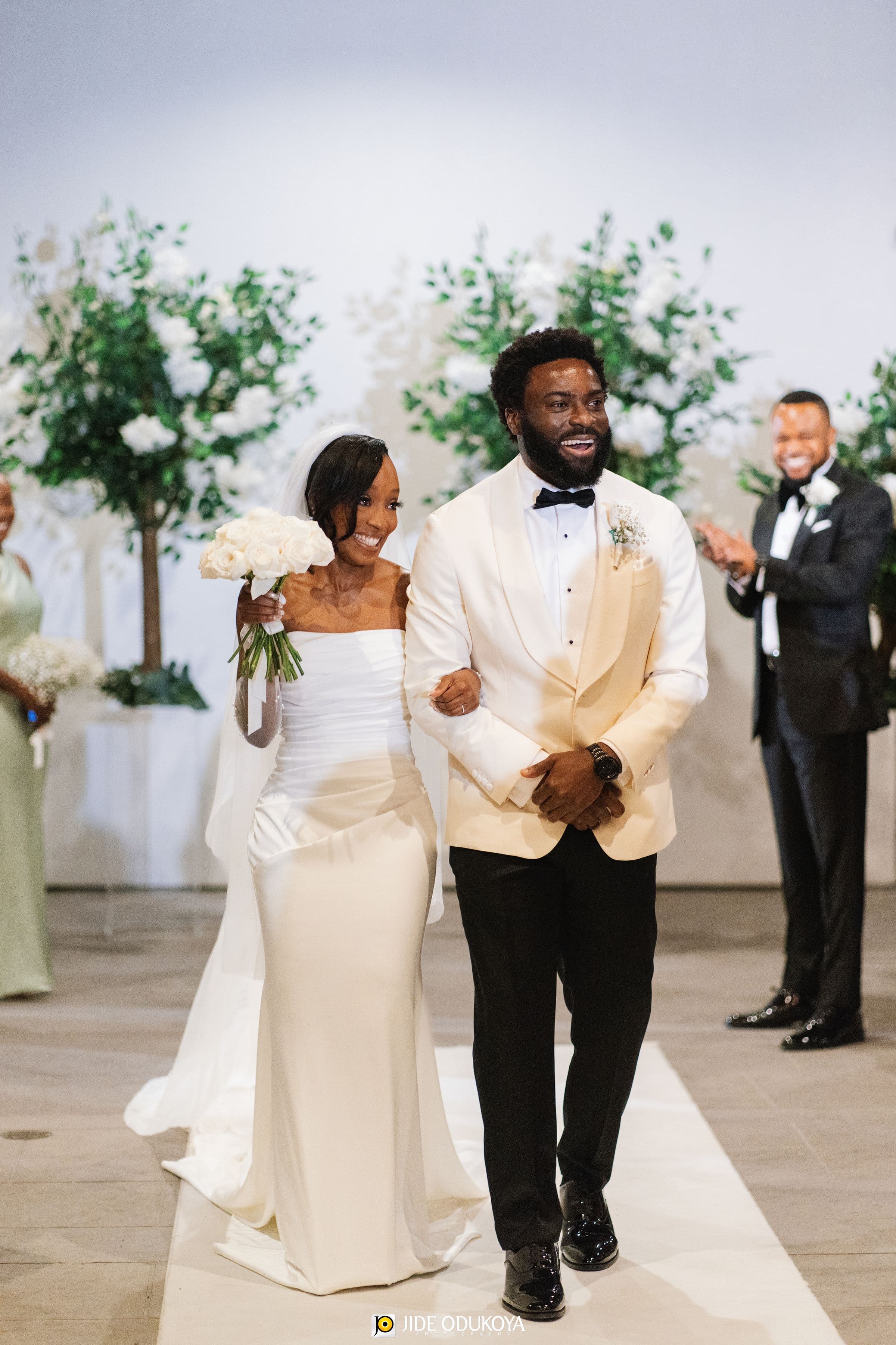 Ofure+Emmanuel on their wedding day